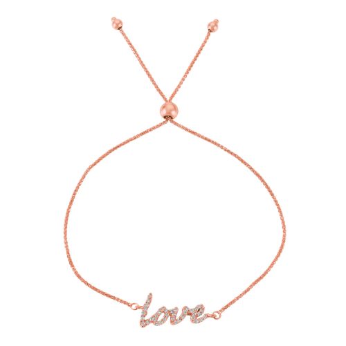 Diamond "Love" Bracelet - Laura's Gems — Laura Milman New York