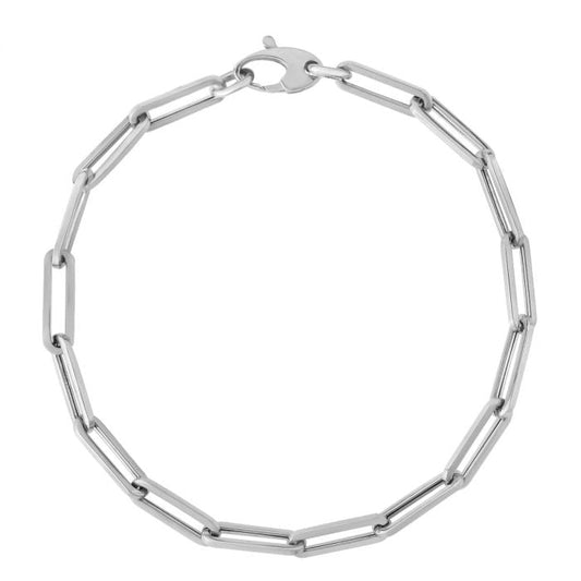Paperclip Chain Bracelet - Laura's Gems