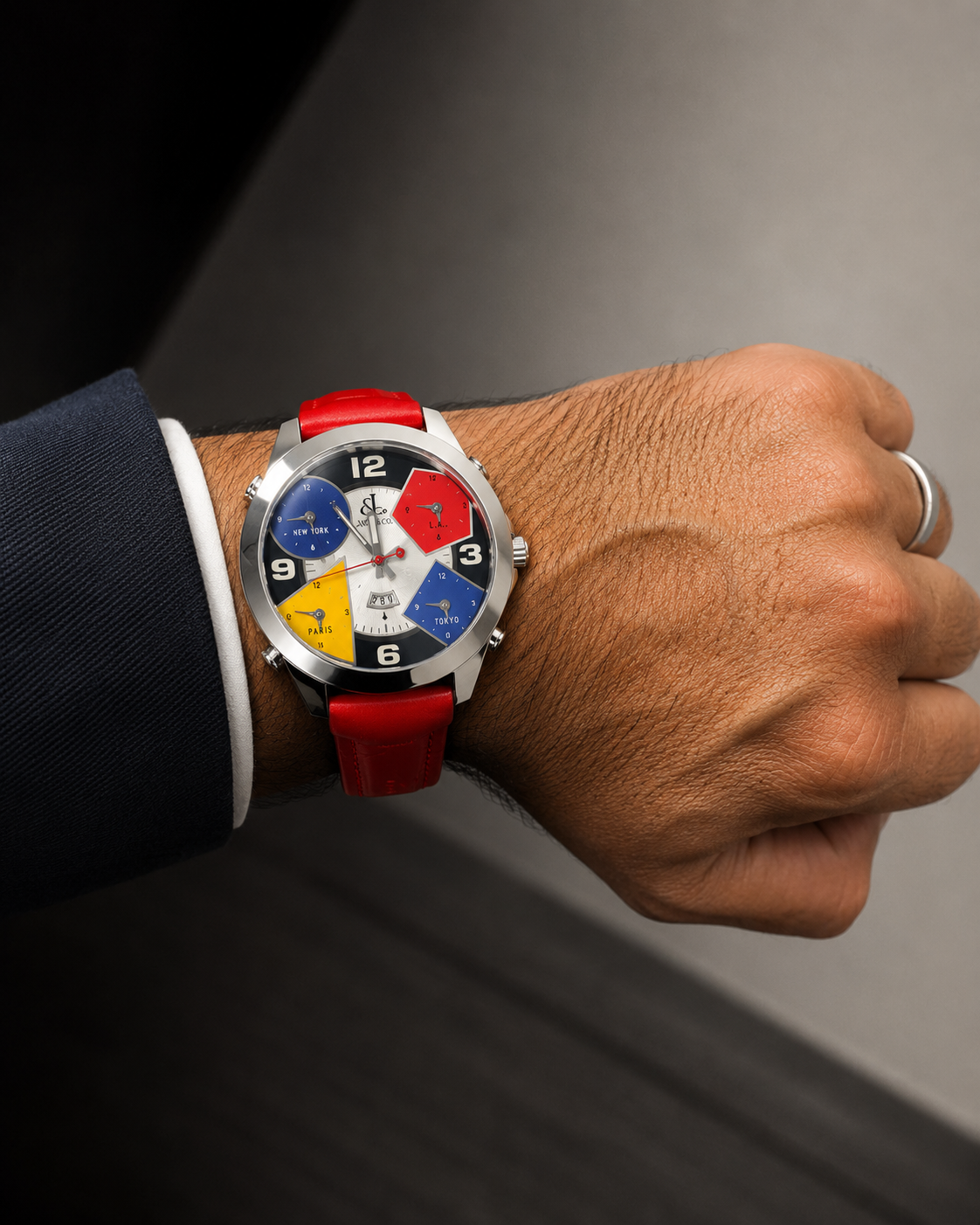 Jacob & Company Five Time Zone Watch — Laura Milman New York