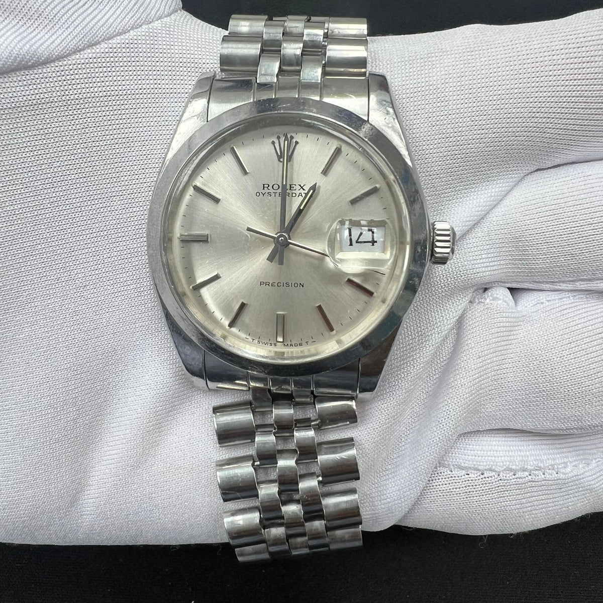 ROLEX OYSTERDATE 6694 — view 2 — Laura Milman New York