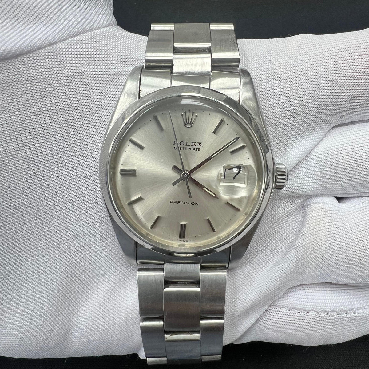 ROLEX OYSTERDATE 6694 — view 2 — Laura Milman New York