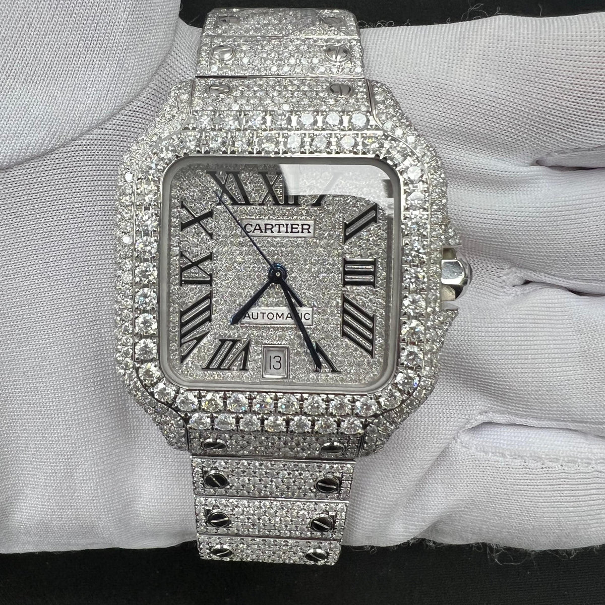 CARTIER SANTOS WSSA0018 — view 2 — Laura Milman New York