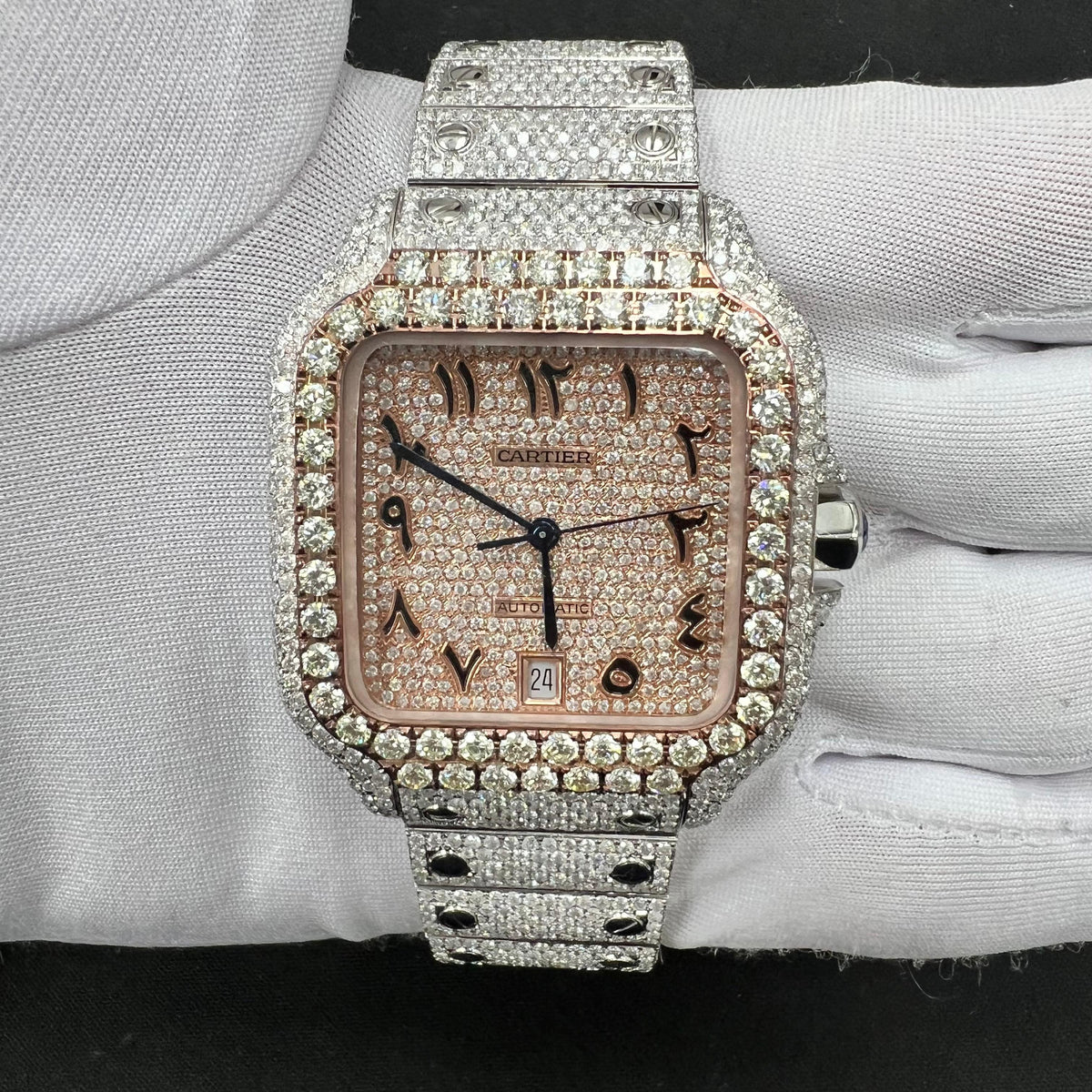 CARTIER SANTOS WSSA0018 — view 2 — Laura Milman New York