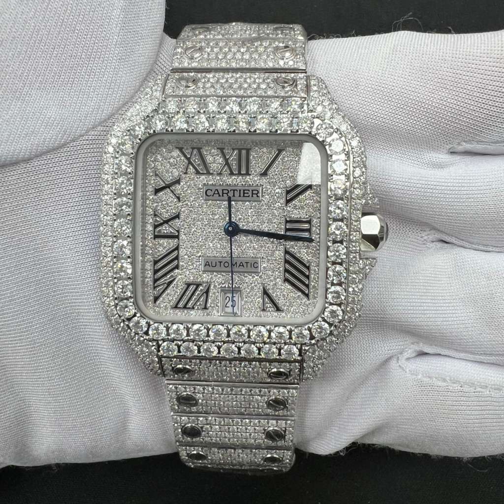 CARTIER SANTOS WSSA0018 — view 2 — Laura Milman New York