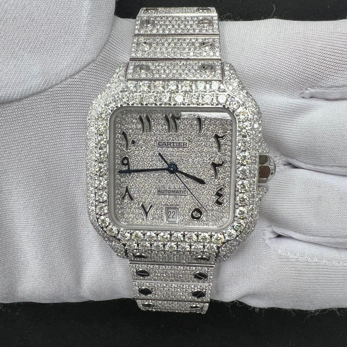 CARTIER SANTOS WSSA0018 — view 2 — Laura Milman New York
