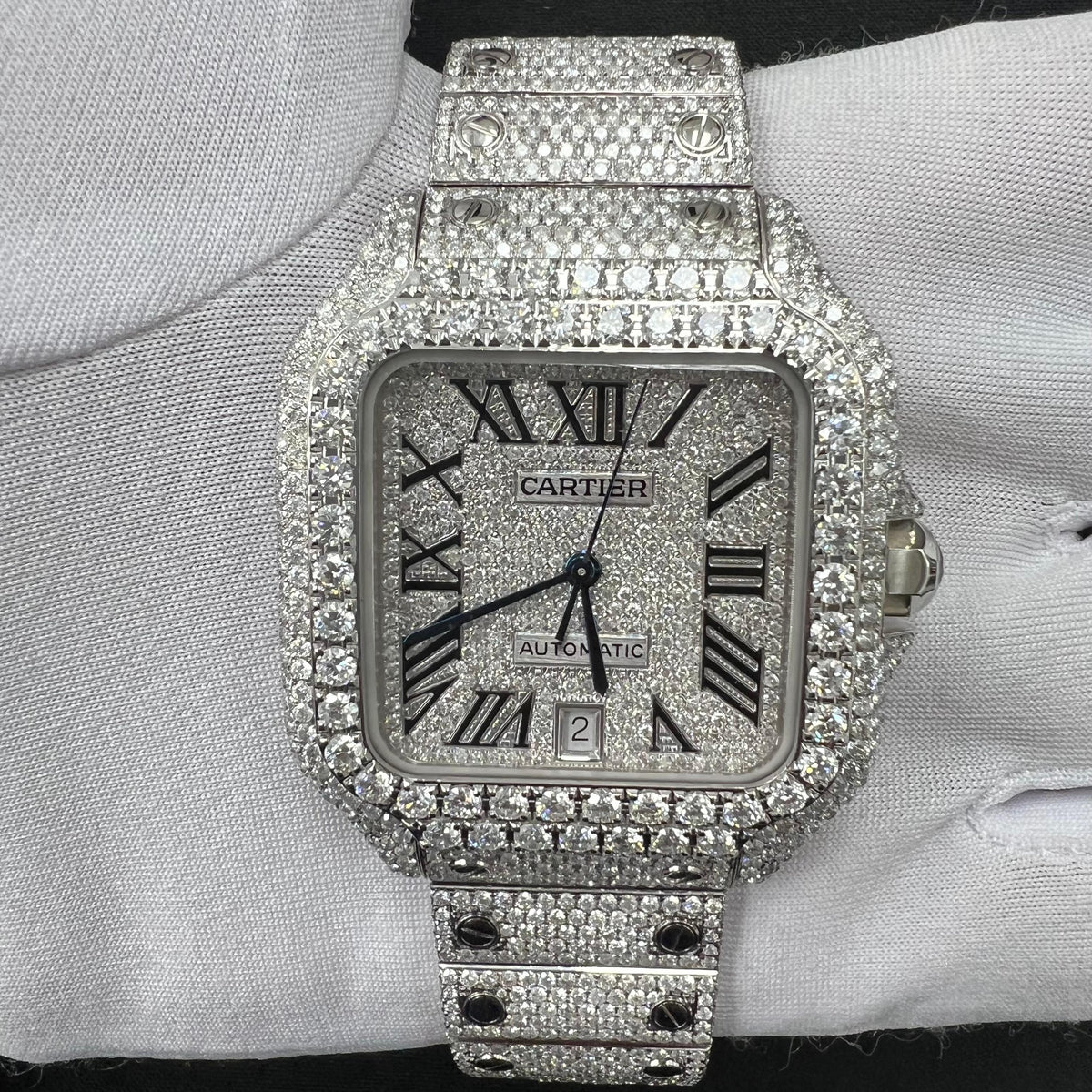 CARTIER SANTOS WSSA0018 — view 2 — Laura Milman New York