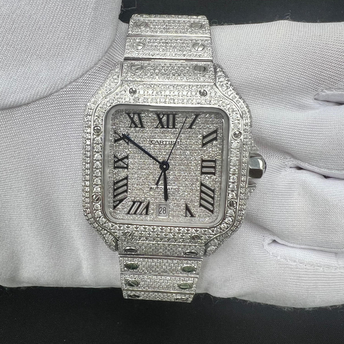 CARTIER SANTOS WSSA0018 — view 2 — Laura Milman New York