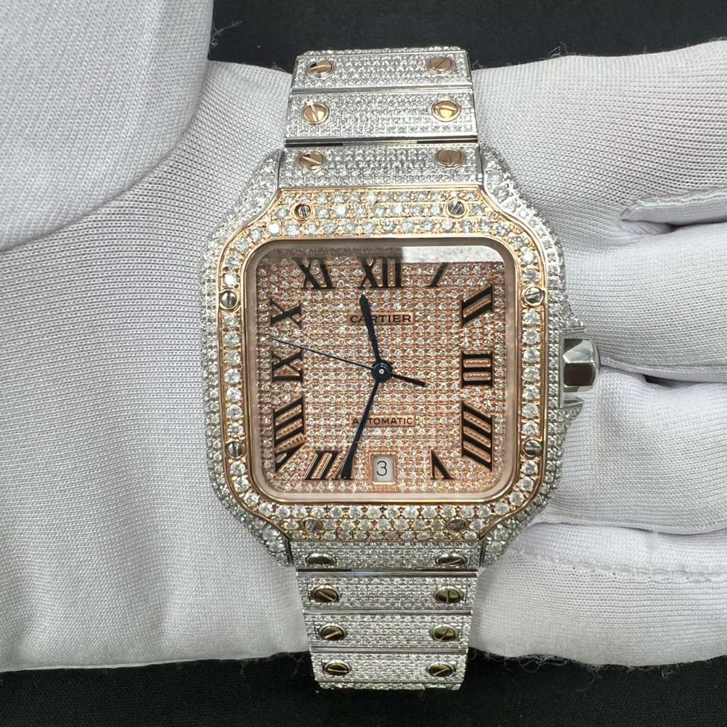CARTIER SANTOS WSSA0037 — view 2 — Laura Milman New York