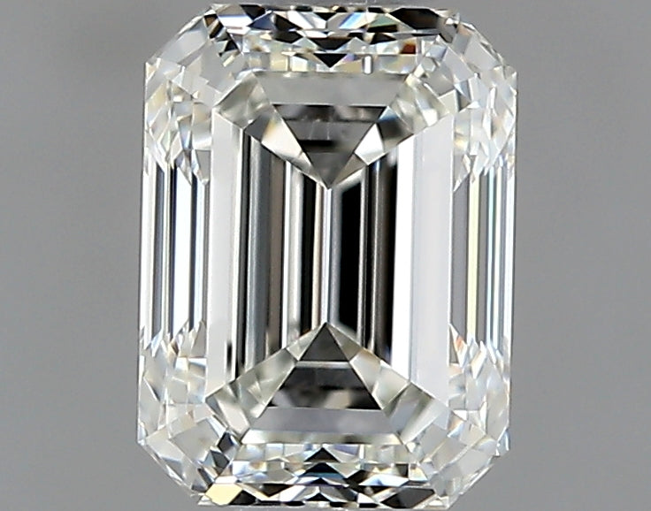 1.0ct Emerald Natural Diamond — H VVS1, GIA Certified