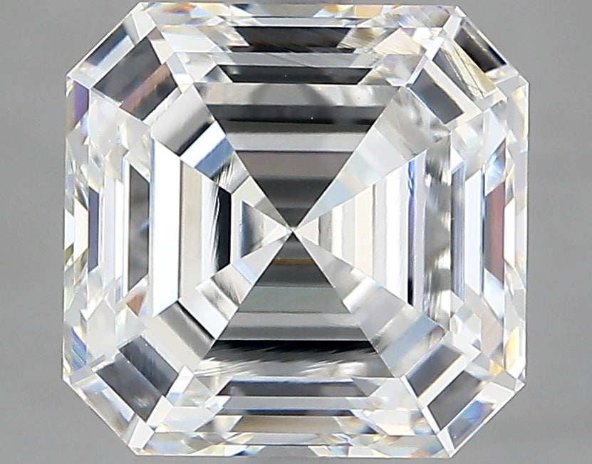 4.4ct Asscher Natural Diamond — D VS2, GIA Certified