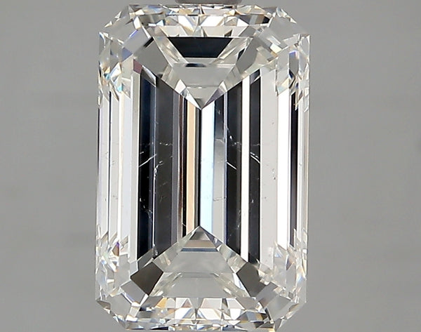 3.01ct Emerald Natural Diamond — G SI2, GIA Certified