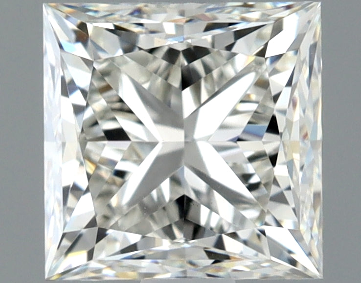 1.0ct Princess Natural Diamond — I VS2, GIA Certified