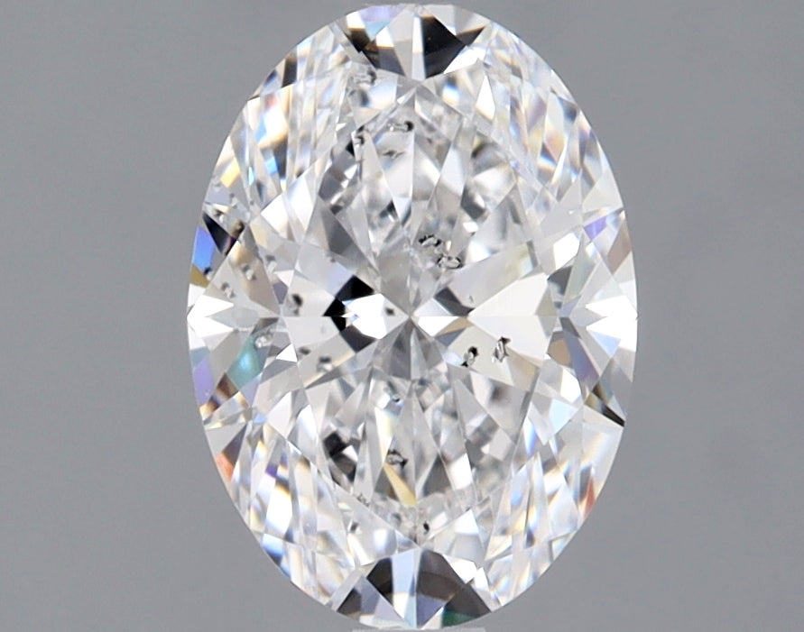 1.3ct Oval Natural Diamond — D SI2, GIA Certified