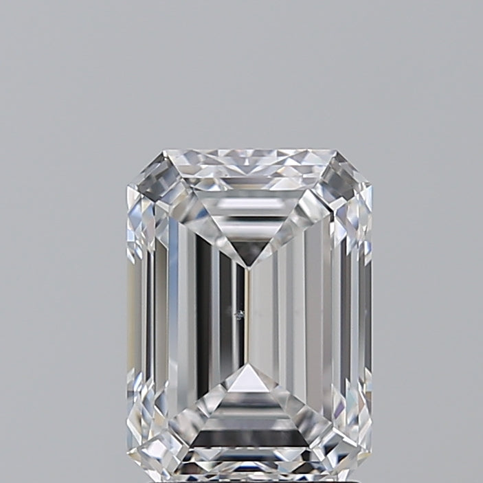 2.7ct Emerald Natural Diamond — D SI1, GIA Certified