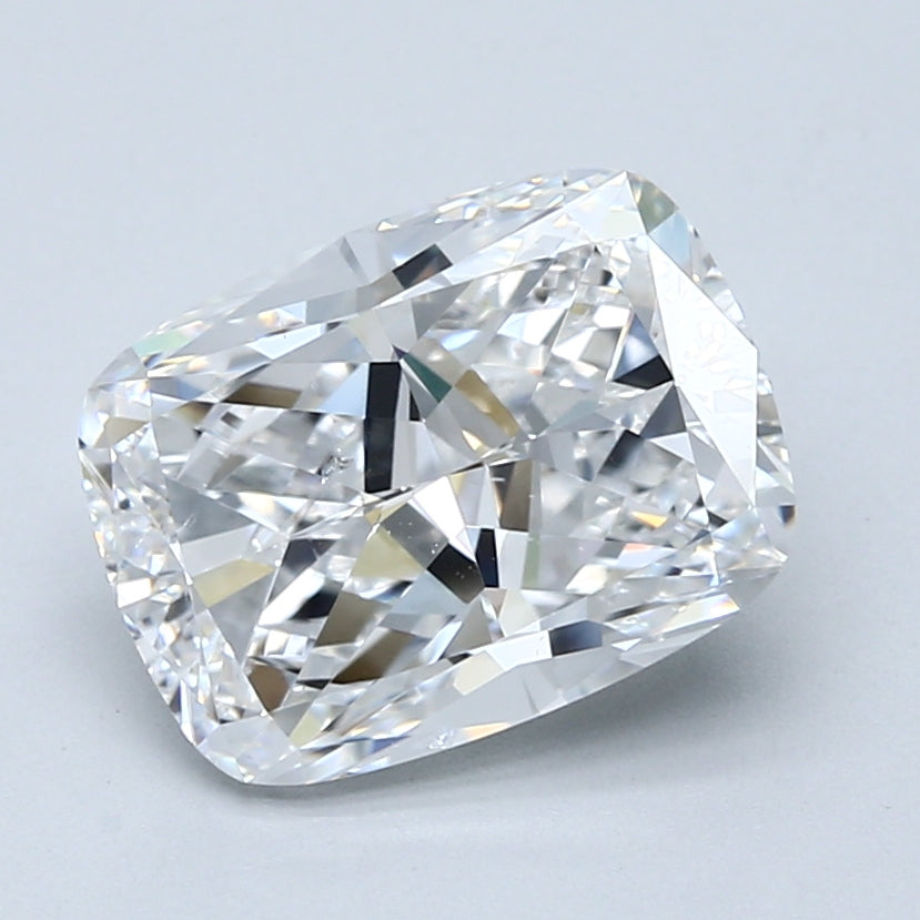 3.51ct Cushion Natural Diamond — D SI2, GIA Certified