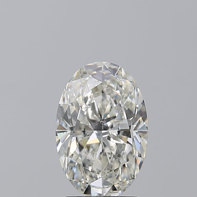 2.01ct Oval Natural Diamond — H SI1, GIA Certified