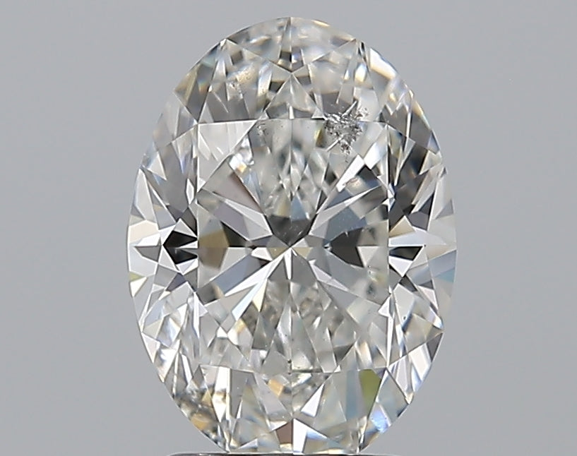 2.0ct Oval Natural Diamond — G SI2, GIA Certified