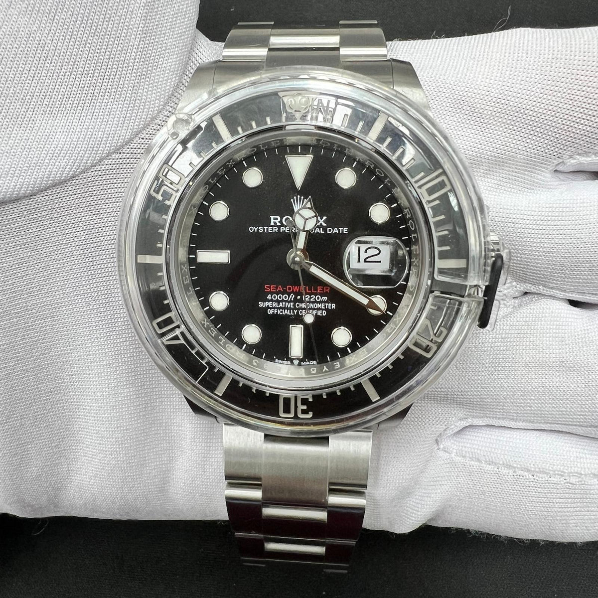 ROLEX SEA DWELLER 126600 — view 2 — Laura Milman New York