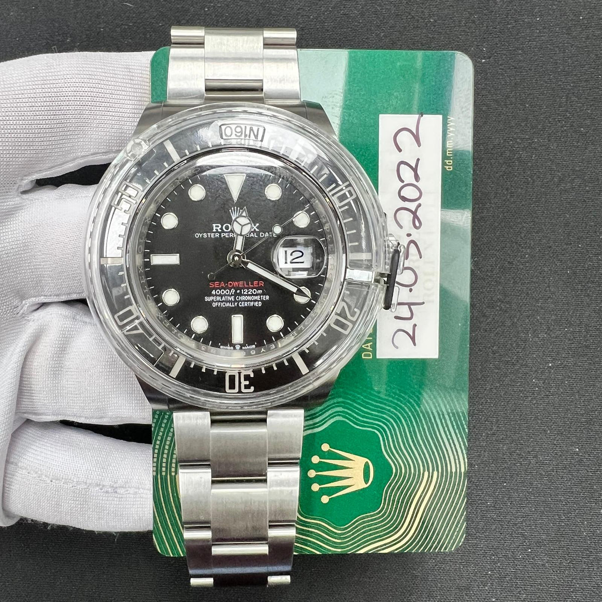 ROLEX SEA DWELLER 126600 — view 3 — Laura Milman New York