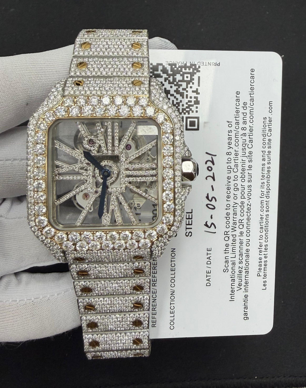 CARTIER SANTOS WSSA0018 — view 3 — Laura Milman New York