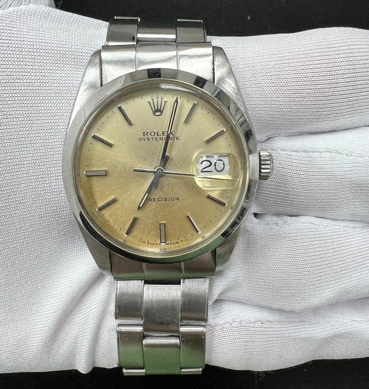 ROLEX PRECISION 6694 — view 2 — Laura Milman New York