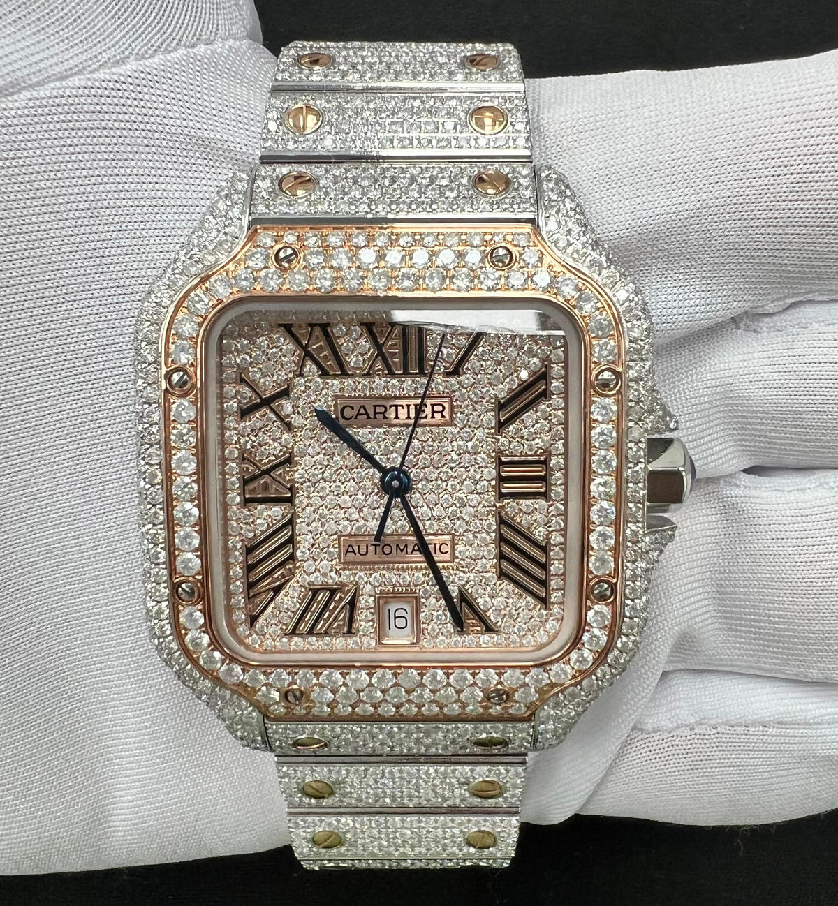 CARTIER SANTOS WSSA0018 — view 2 — Laura Milman New York