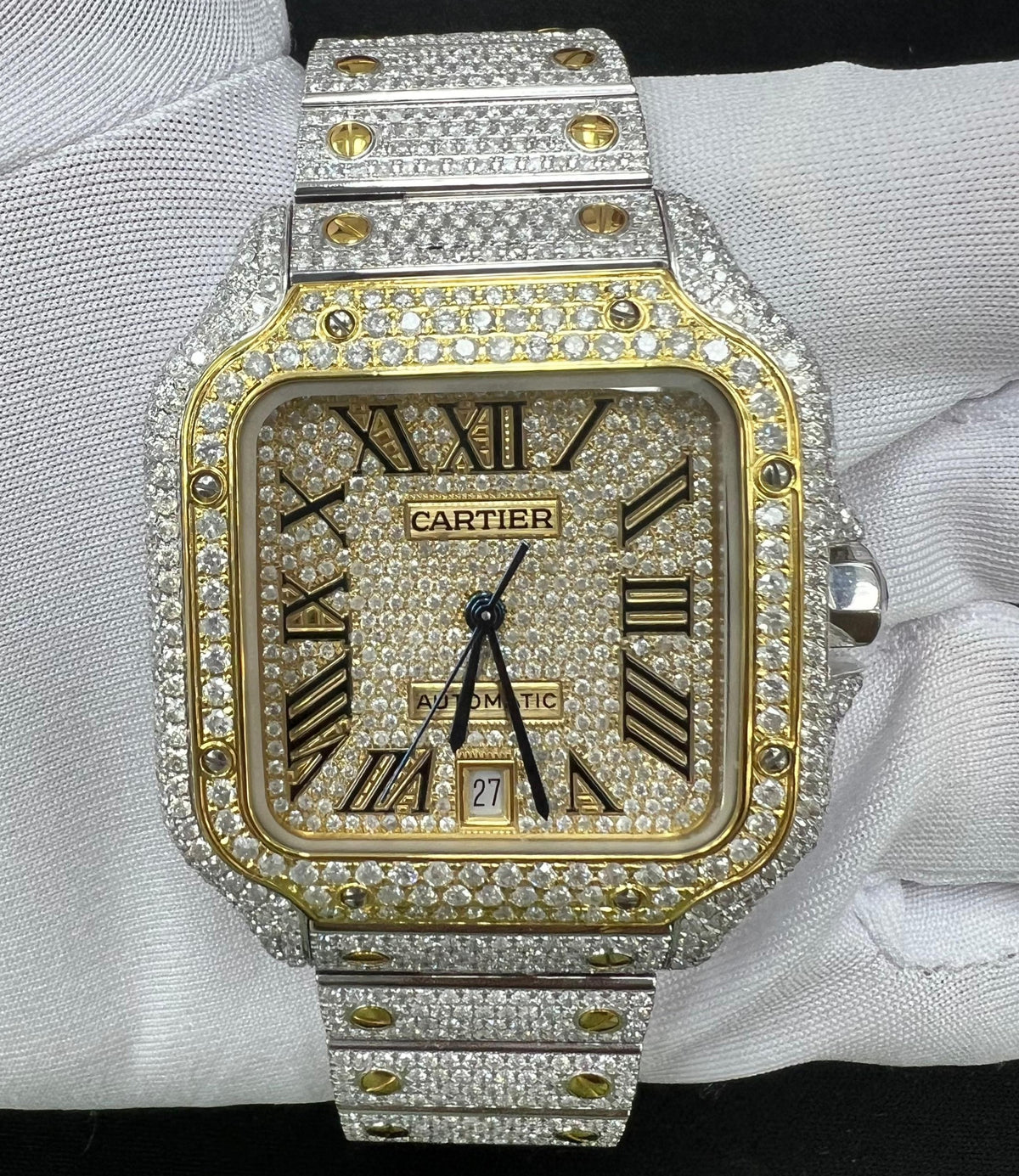 CARTIER SANTOS WSSA0018 — view 2 — Laura Milman New York