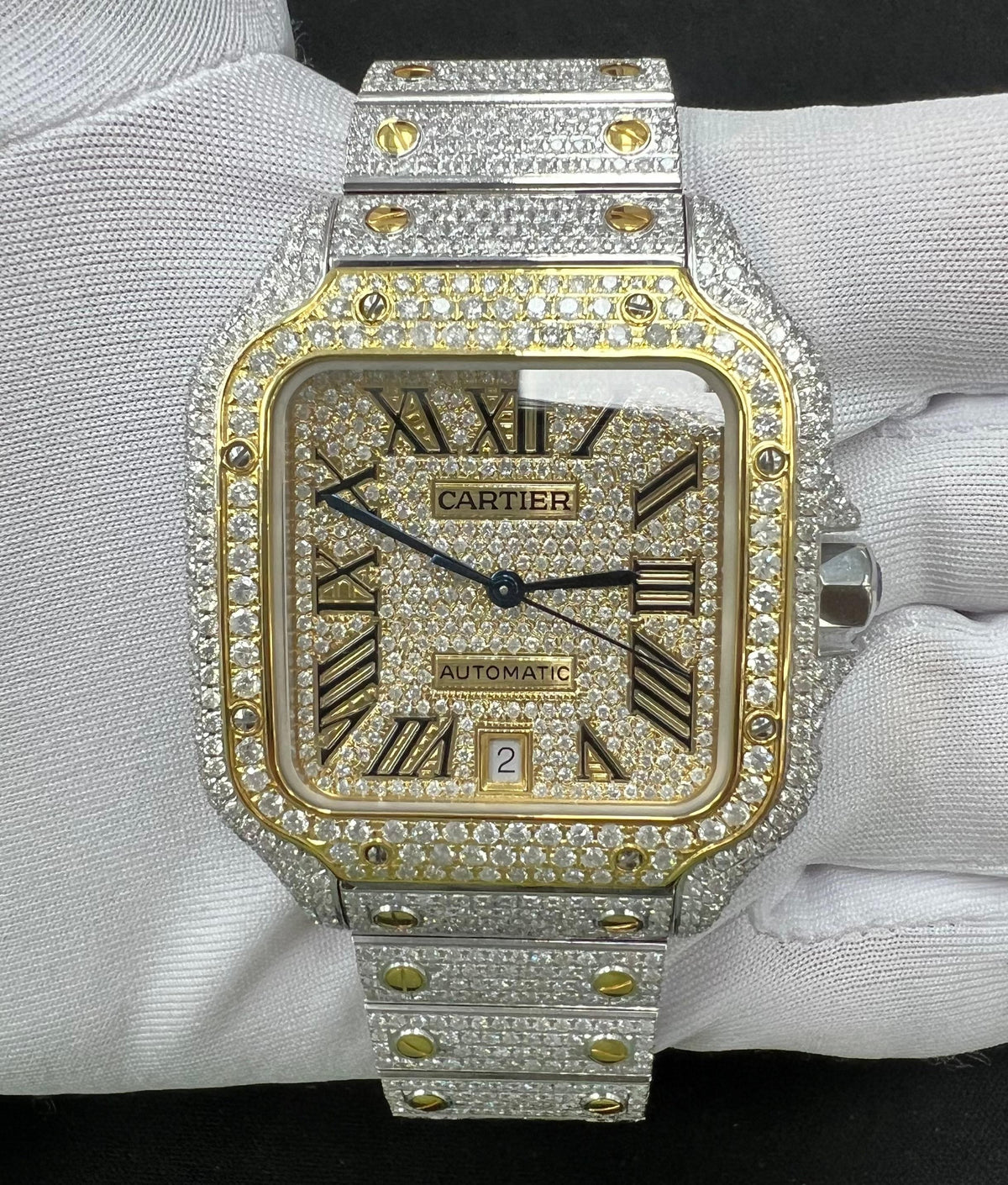 CARTIER SANTOS WSSA0018 — view 2 — Laura Milman New York