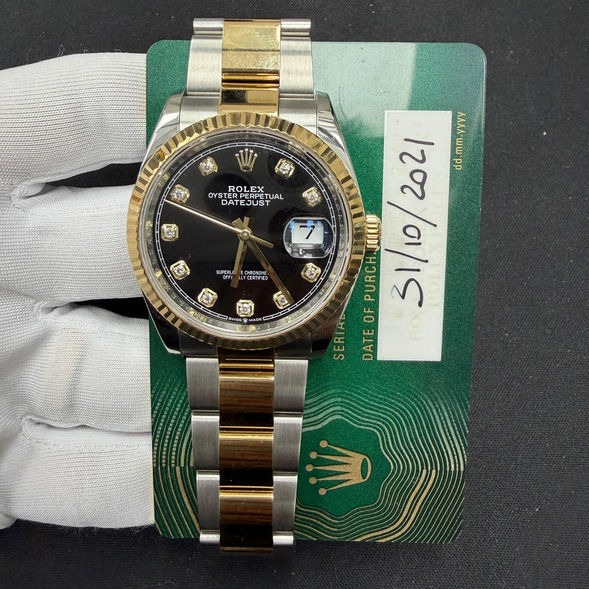 ROLEX DATEJUST 126233 — view 3 — Laura Milman New York