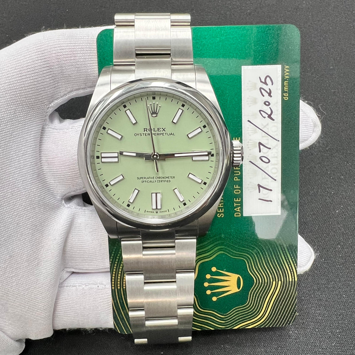 ROLEX OYSTER PERPETUAL 134300 — view 3 — Laura Milman New York