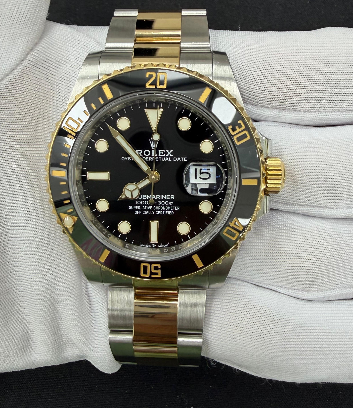 ROLEX SUBMARINER DATE 126613LN — view 2 — Laura Milman New York