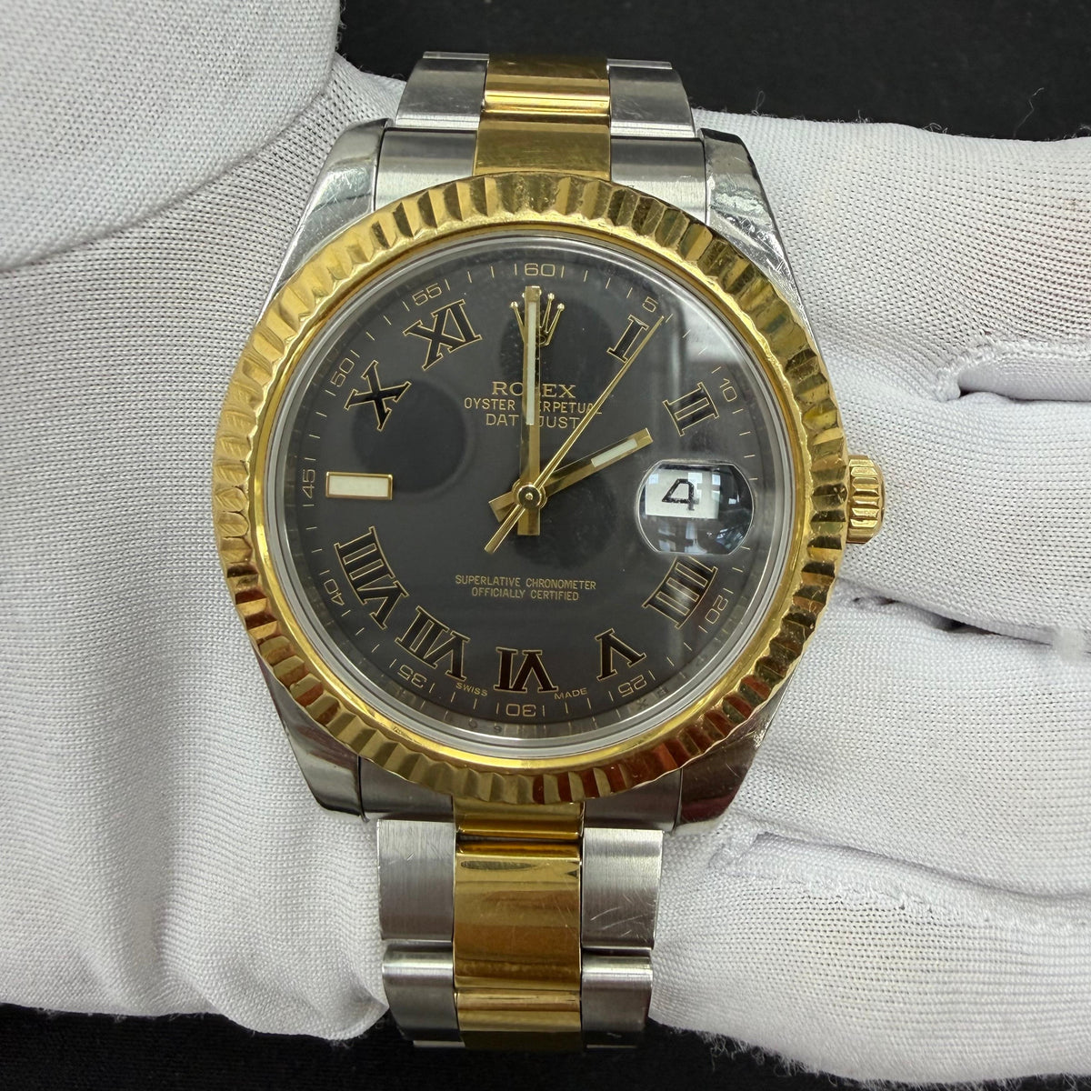 ROLEX DATEJUST II 116333 — view 2 — Laura Milman New York