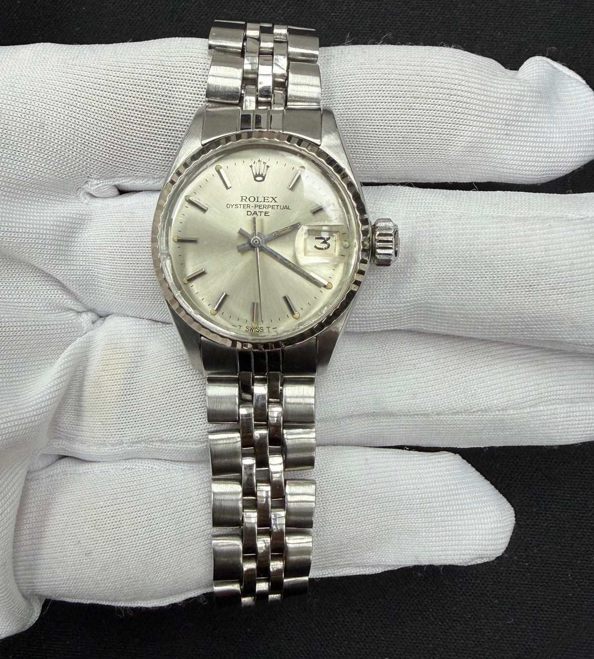 ROLEX LADY DATE JUST 6517 — view 2 — Laura Milman New York