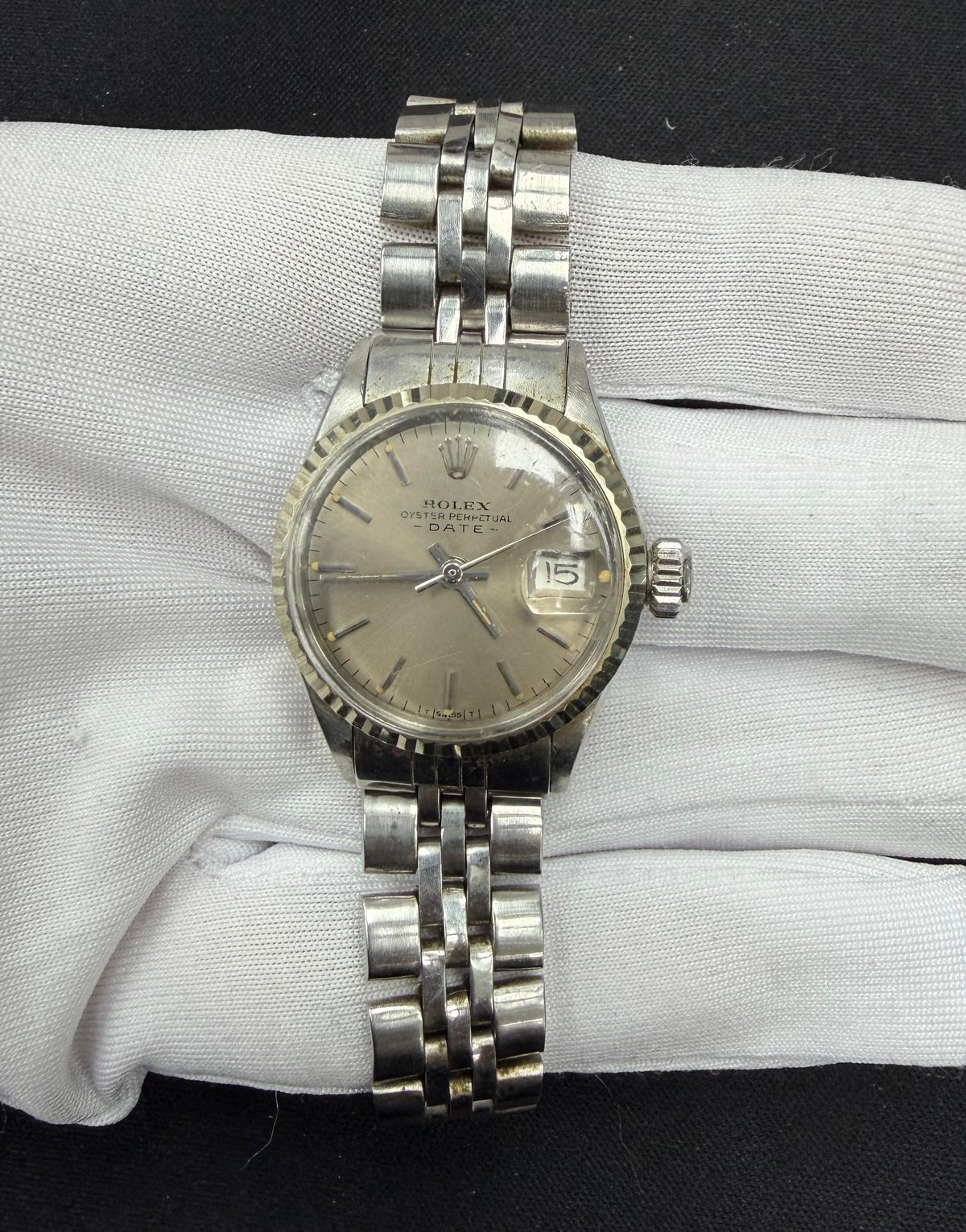 ROLEX LADY DATE JUST 6517 — view 2 — Laura Milman New York