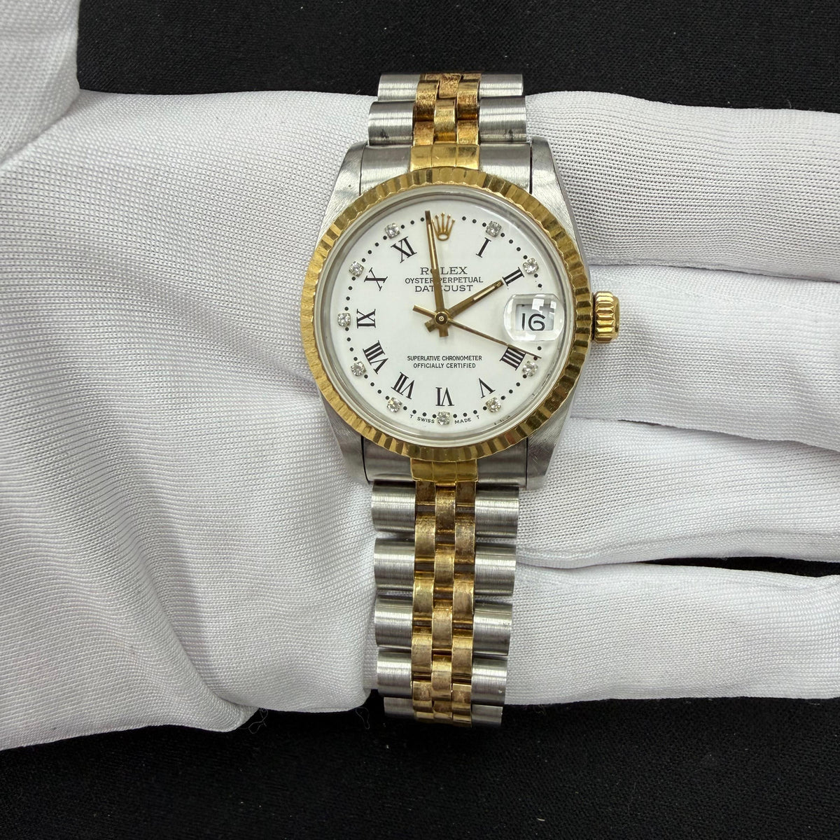 ROLEX DATEJUST 68274 — view 2 — Laura Milman New York