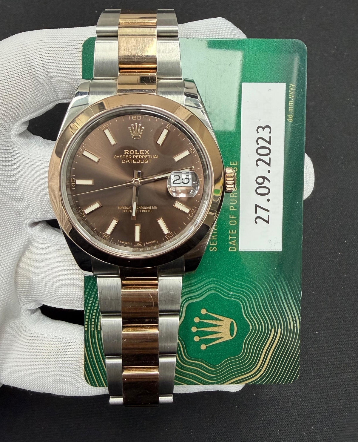 ROLEX DATEJUST 126301 — view 3 — Laura Milman New York