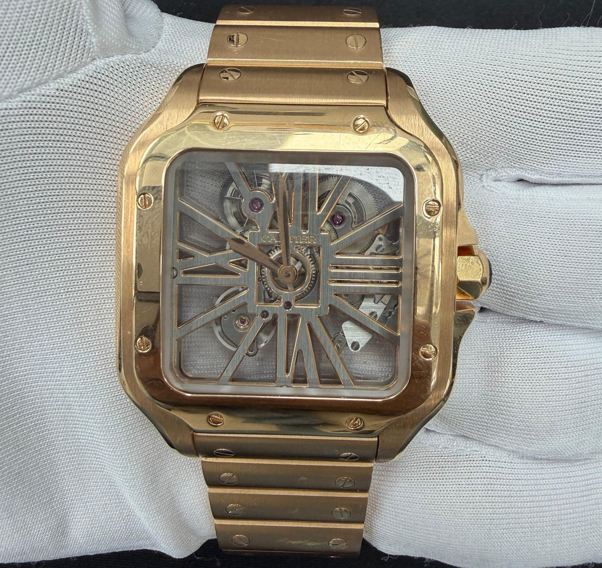 CARTIER SANTOS WHSA0016 — view 2 — Laura Milman New York