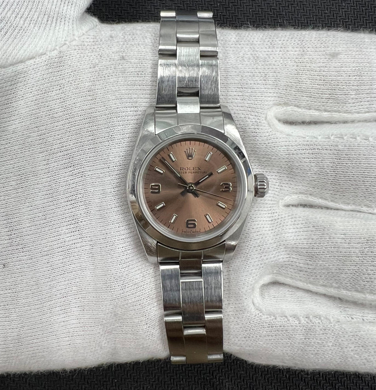 ROLEX OYSTER PERPETUAL 76080 — view 2 — Laura Milman New York