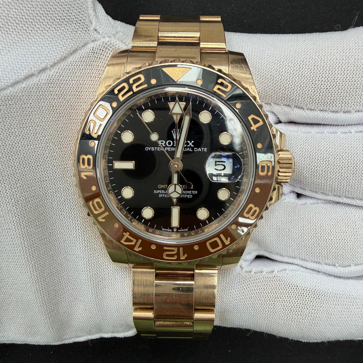 ROLEX GMT MASTER II 126715CHNR — view 2 — Laura Milman New York