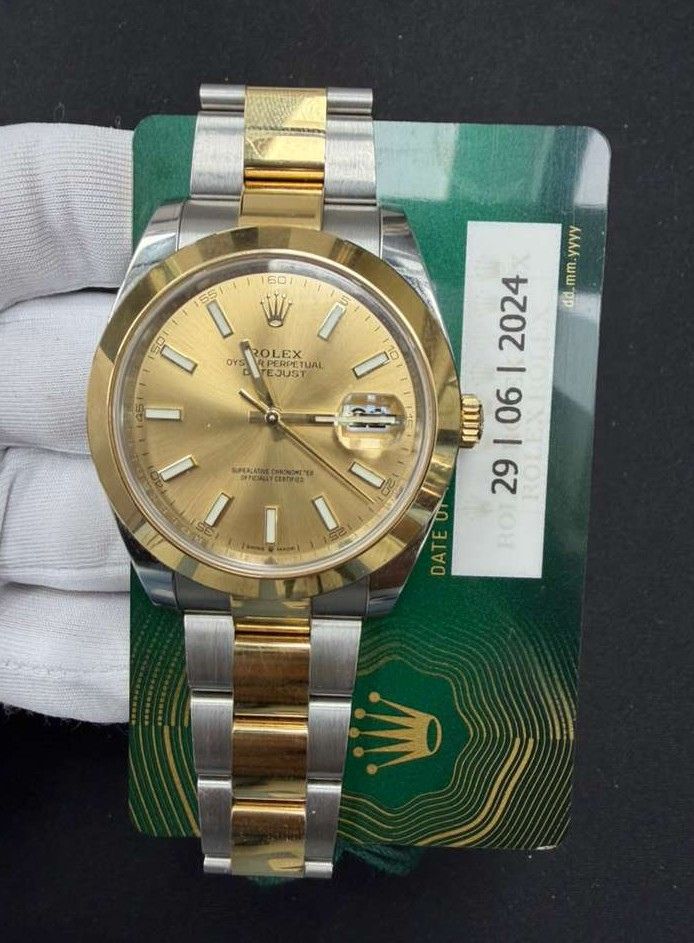 ROLEX DATEJUST 126303 — view 3 — Laura Milman New York