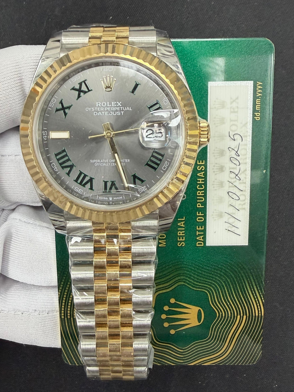 ROLEX DATEJUST 126333 — view 3 — Laura Milman New York