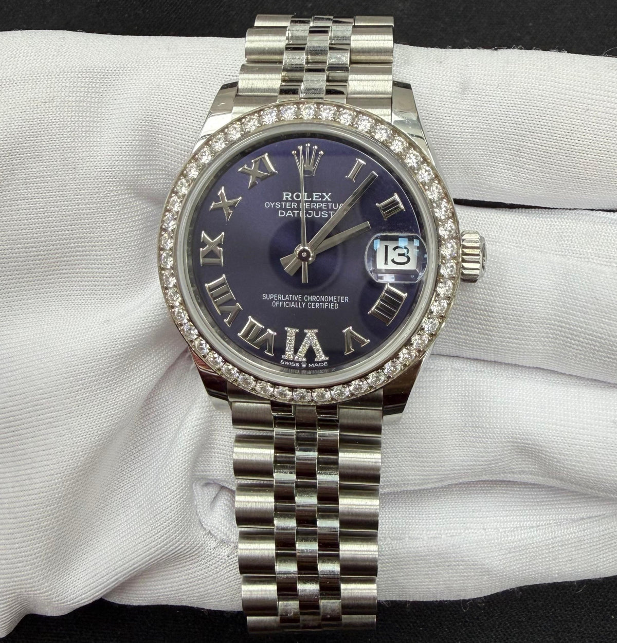 ROLEX DATEJUST 278384RBR — view 2 — Laura Milman New York