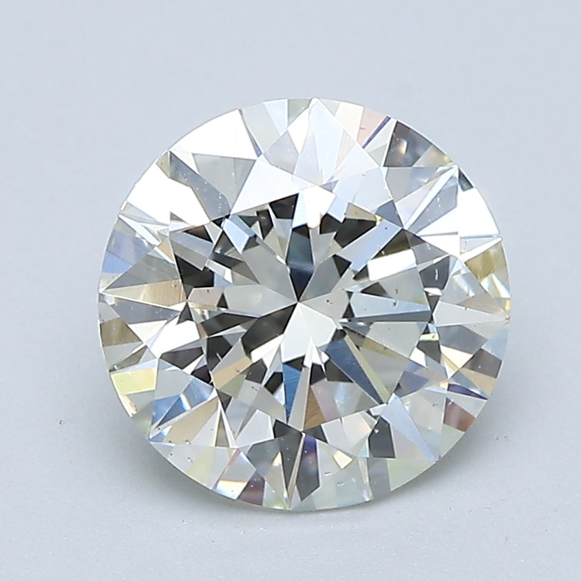 2.09ct Round Natural Diamond — K SI2, GIA Certified