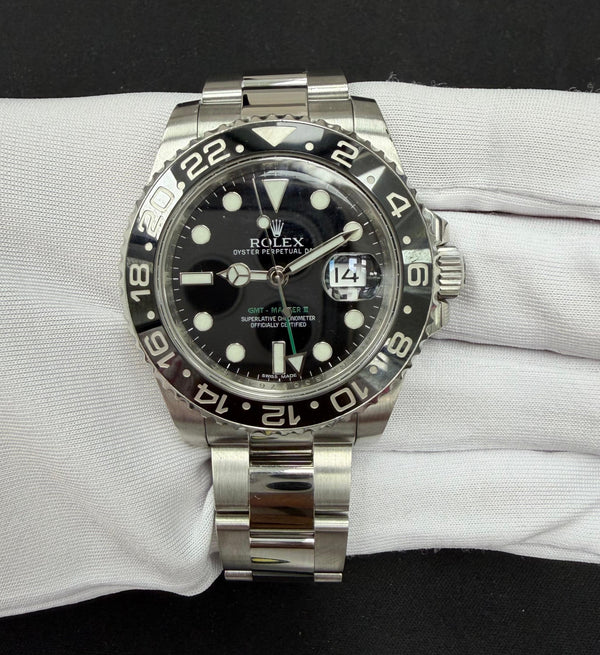 ROLEX GMT MASTER II 116710LN — view 2