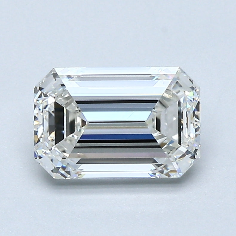 1.41ct Emerald Natural Diamond — H VVS1, GIA Certified