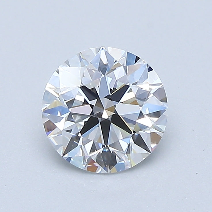 0.9ct Round Natural Diamond — D FL, GIA Certified