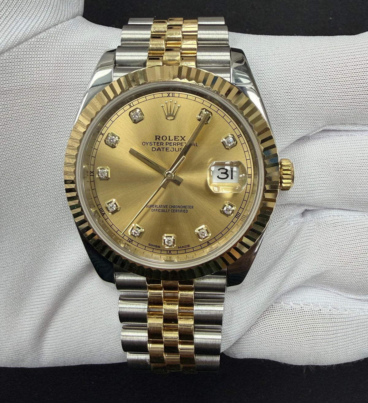 ROLEX DATEJUST 126333 — view 2 — Laura Milman New York
