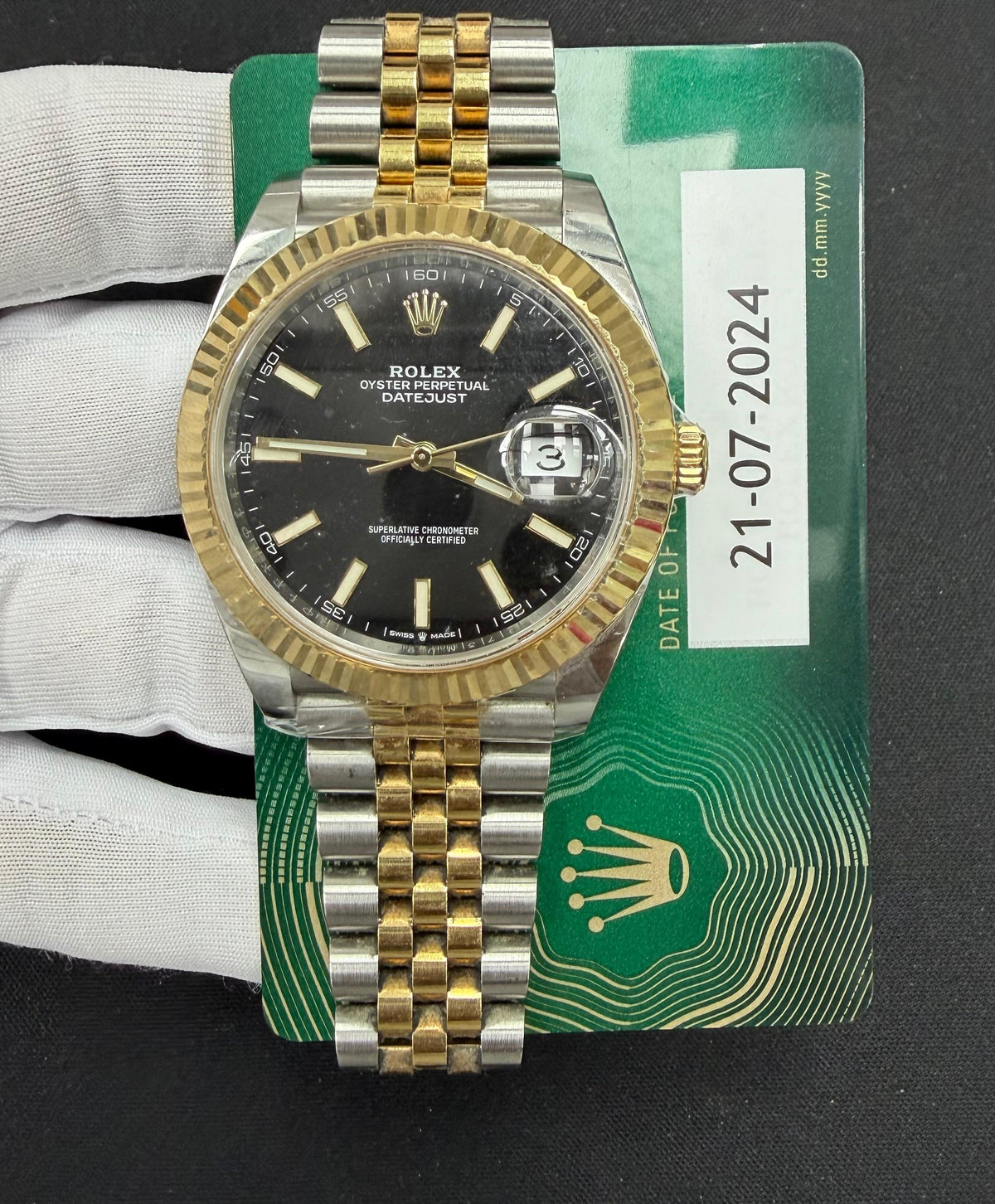 ROLEX DATEJUST 126333 — view 3 — Laura Milman New York