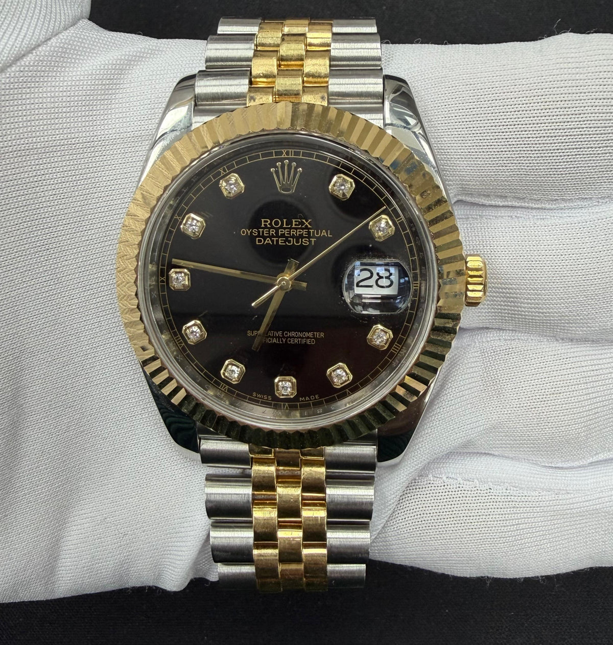 ROLEX DATEJUST 126333 — view 2 — Laura Milman New York