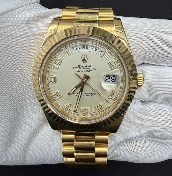 ROLEX DAY-DATE II 218238 — view 2